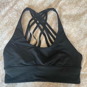 Lululemon Black Sports Bra